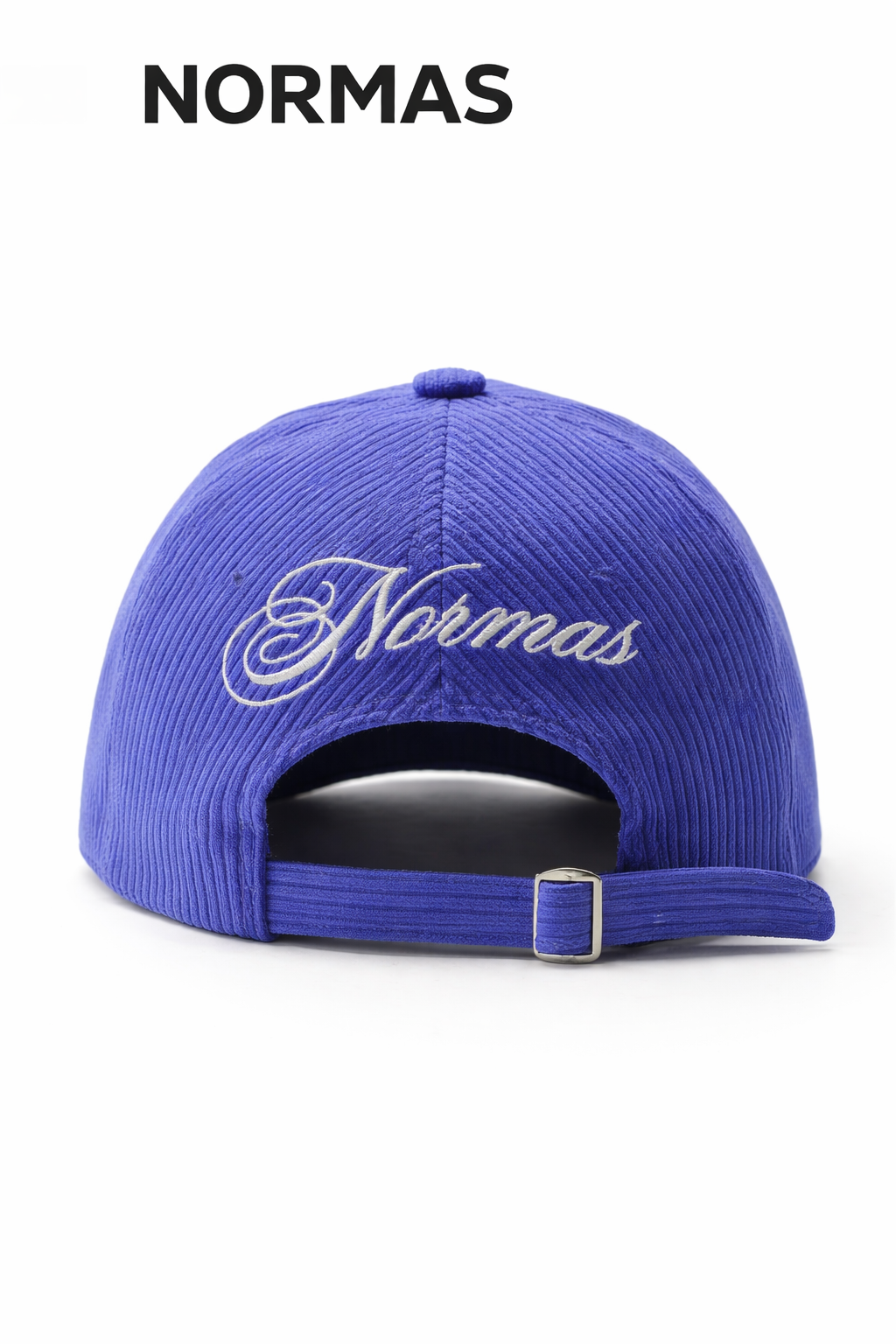Normas Signature Corduroy Cap — Royal Blue