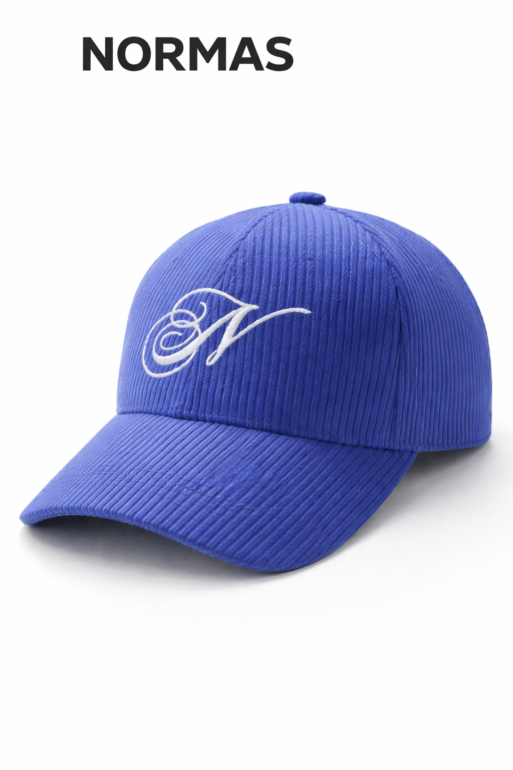 Normas Signature Corduroy Cap — Royal Blue