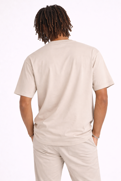 Normas Essential Soft Beige Tee